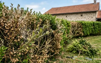 Taille haie buis pyrale Limoges : traiter et tailler