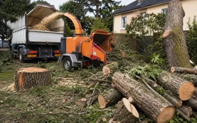 Évacuation bois abattage Limoges : filières et tarifs