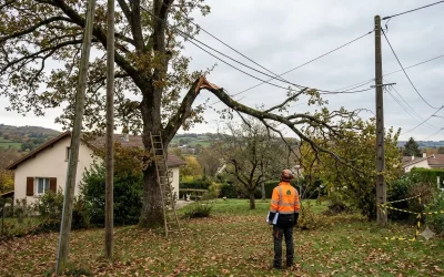 Abattage arbre ligne électrique Limoges : qui paie ?