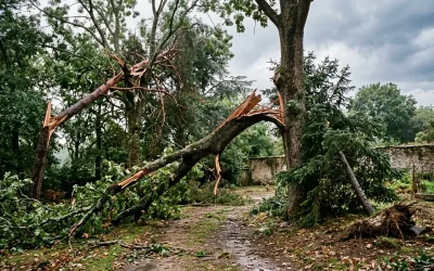 Élagage arbre après tempête Limoges : procédure 2026